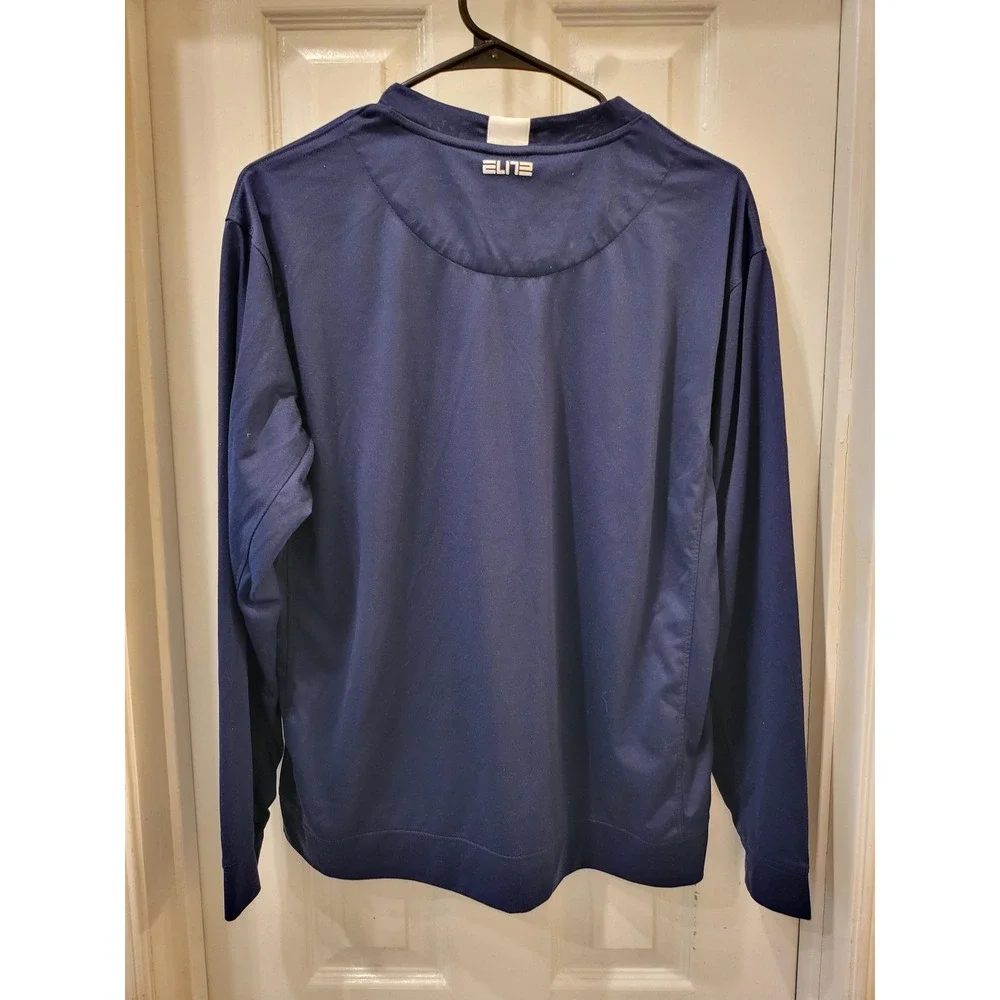 Penn State Nittany Lions Shirt‎ Mens Medium Nike Dri-FIT Long Sleeve Elite Blue